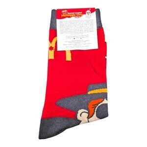 McDonald's Canada 2025 McHappy Day Hamburglar Socks - Brand New 1 Pair